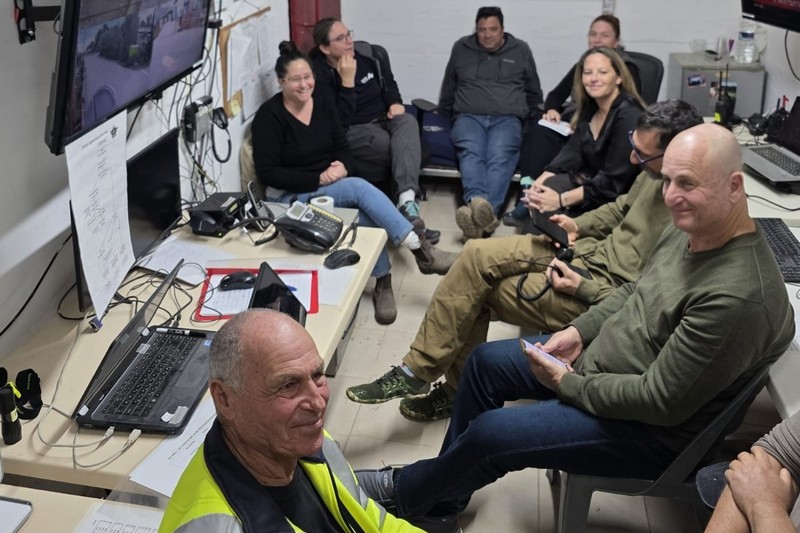 שלומית ודגן בסיורים ביישובים במסגרת מבצע "שאגת הארי"