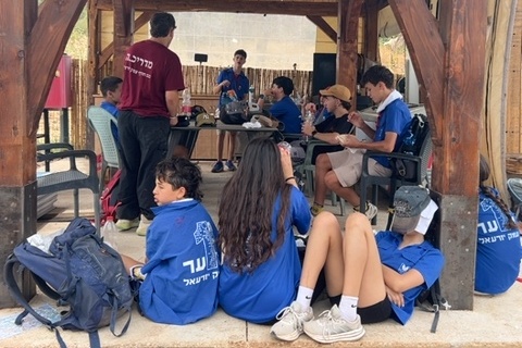 נוער עמר יזרעאל במסע הסיור והניווט