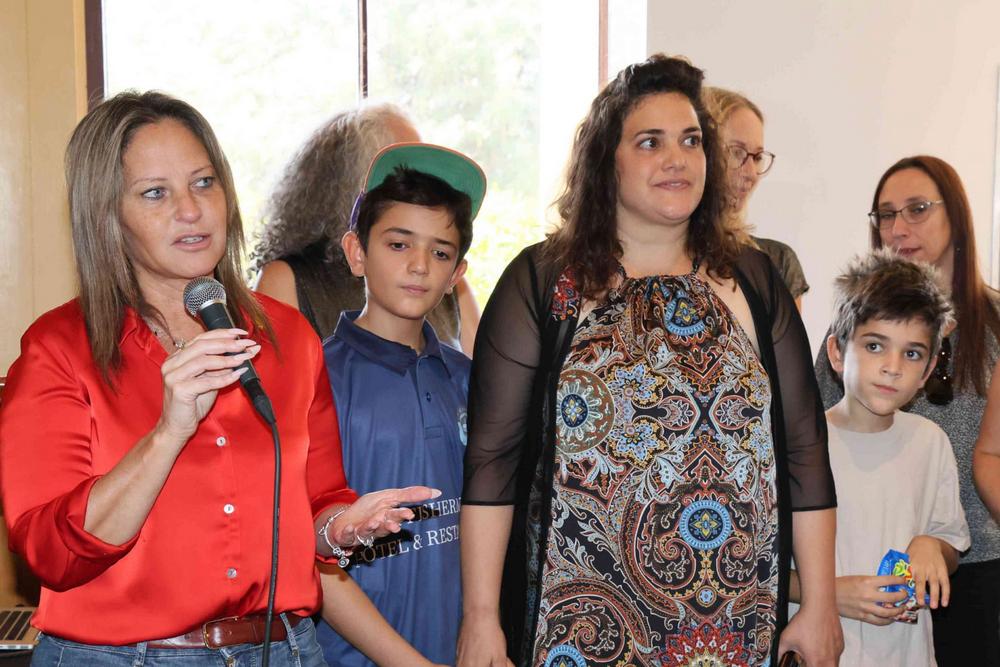 ראשת המועצה מברכת בהשקת התכנית