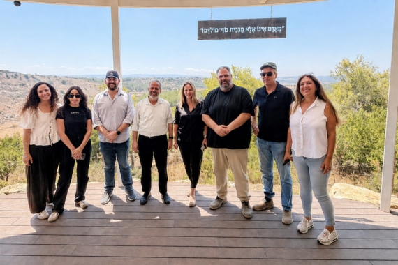 מנכל משרד האוצר, יור קקל וראש החטיבה להתיישבות בסיור וביקור עבודה במועצה