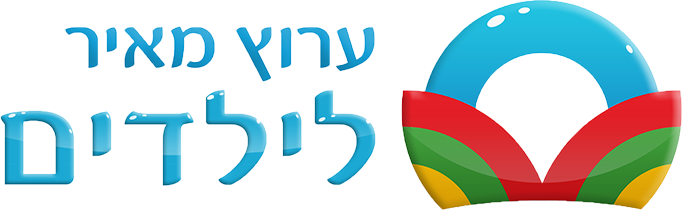 לוגו של ערוץ מאיר צבעוני בצורת עלי כותרת וקשת תכולה